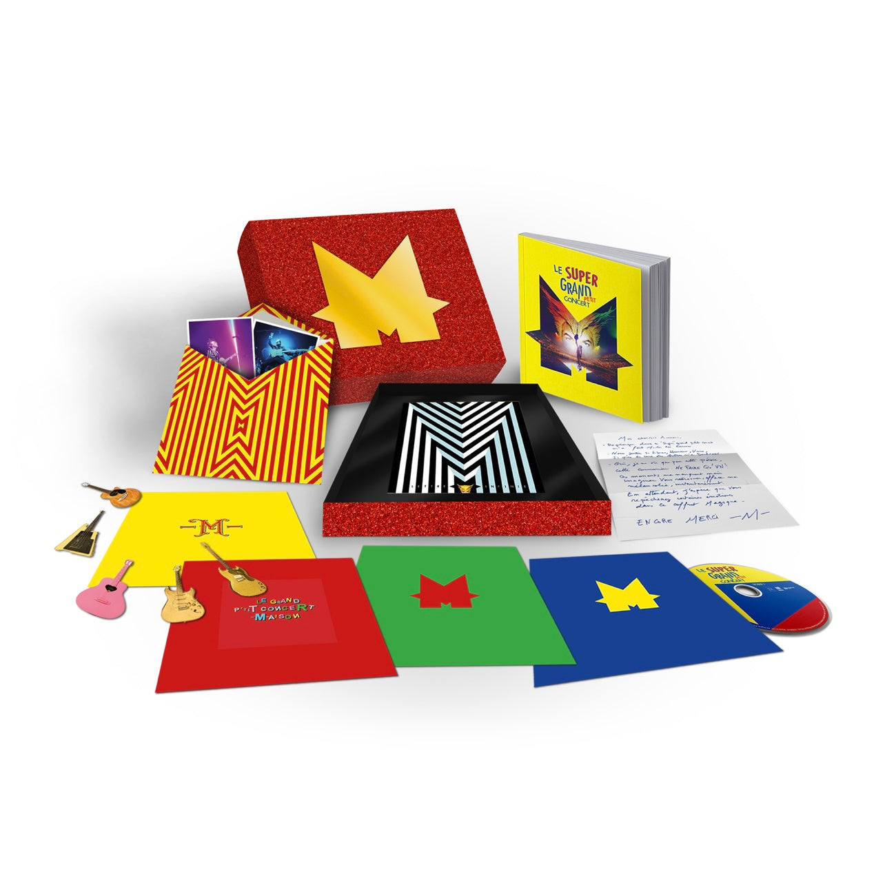 Le Grand Petit Coffret de -M- (6 CD + 2 DVD + Livre + Poster + Goodies)