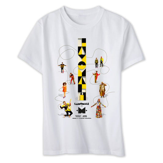 T-shirt Blanc Lamomali Tour