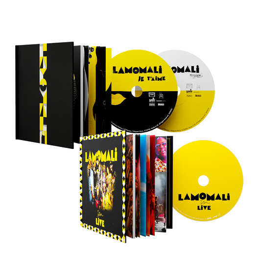 Pack CD Albums Lamomali Je t’aime + Lamomali Totem Live