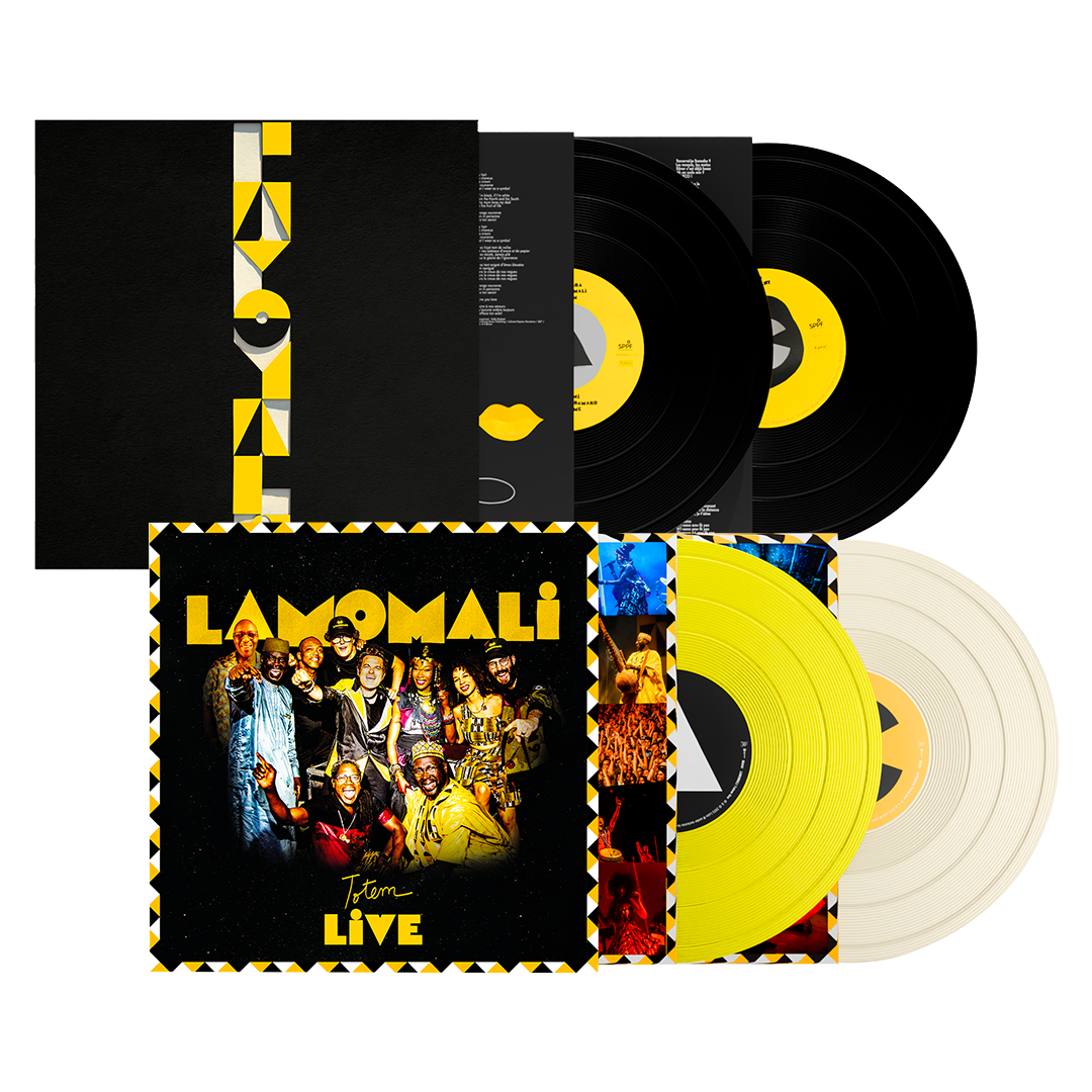 Pack LP Albums Lamomali Je t’aime + Lamomali Totem Live