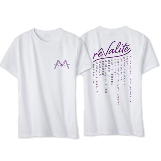 T-shirt Tracklist Rêvalité