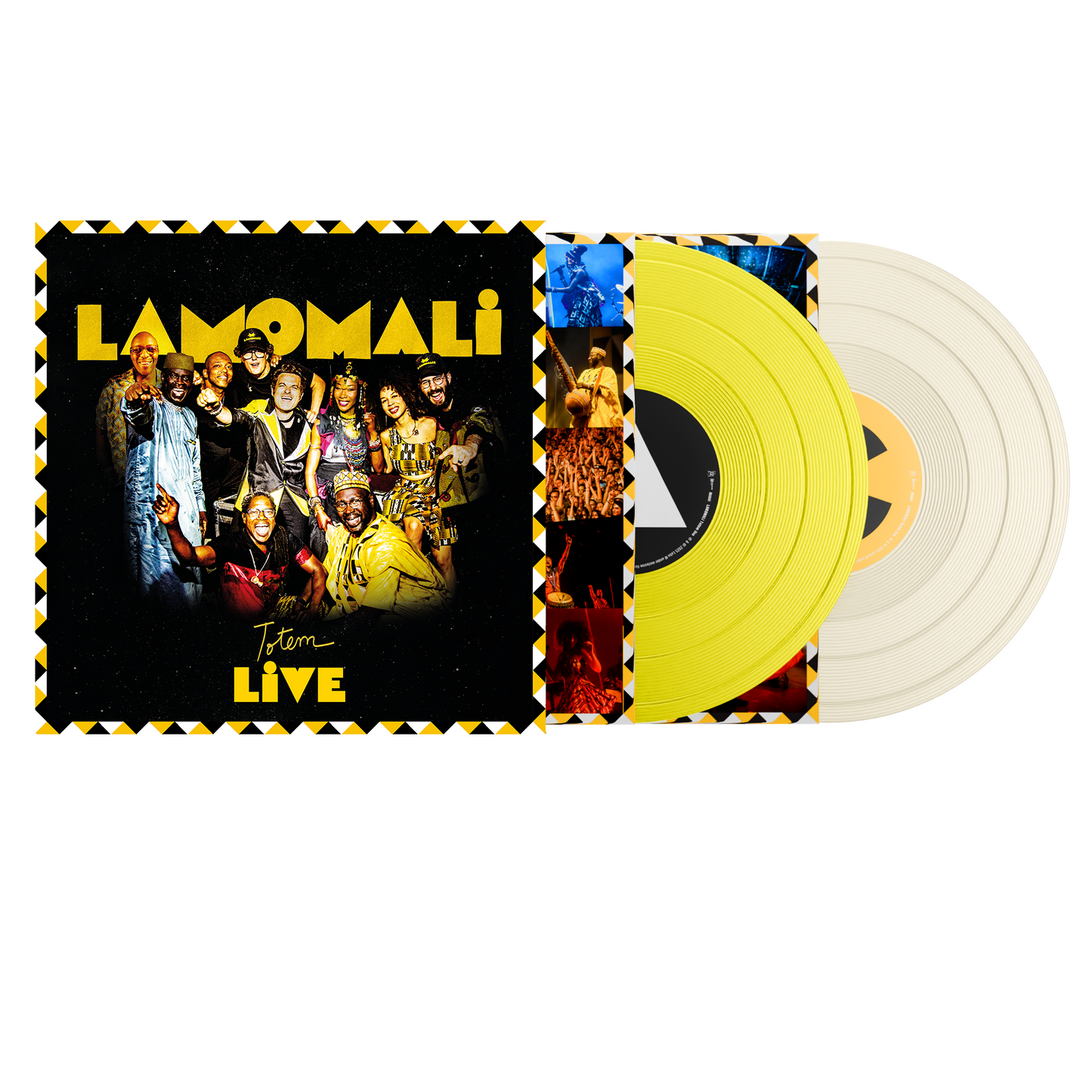 Pack LP Albums Lamomali Je t’aime + Lamomali Totem Live